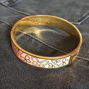 PINK BUTTERFLY COACH BRACELET